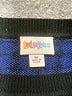 Lularoe Houndstooth Blue Pullover Sweater Size M - photo 7