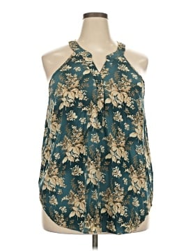 Shein Curve Sleeveless Blouse