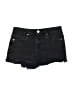 Blank NYC Hearts Black Denim Shorts Size 26 waist - photo 1