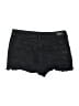 Blank NYC Hearts Black Denim Shorts Size 26 waist - photo 2