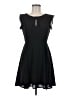 Unbranded Solid Black Cocktail Dress Size M - photo 1