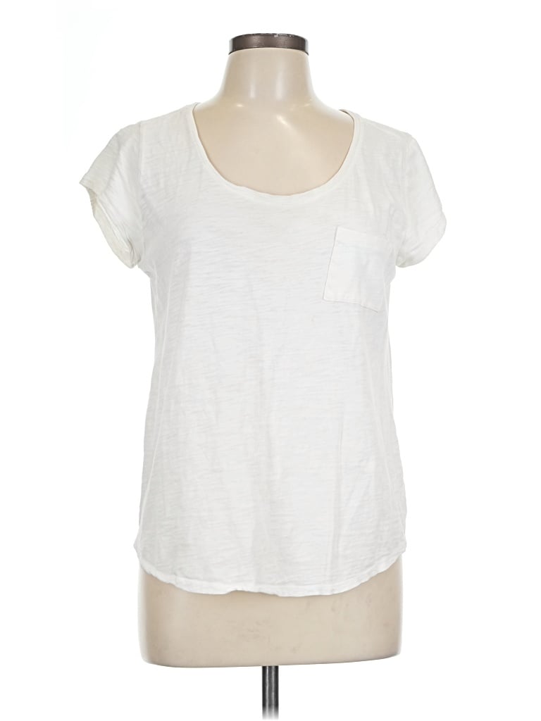 Pre-owned Gap Outlet Short Sleeve T-shirt In Ivory