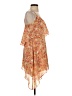 BCBGeneration Paisley Orange Cocktail Dress Size XS - photo 4