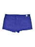 Roxy Solid Blue Denim Shorts Size 11 - photo 2