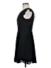 Unbranded Solid Black Cocktail Dress Size M - photo 5
