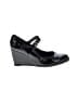 Stuart Weitzman Black Wedges Size 9 1/2 - photo 1