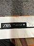 Zara Plaid Orange Casual Pants Size S - photo 7