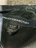 French Connection Print Black Cocktail Dress Size 4 - photo 7