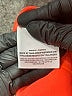 Nike 100% Polyester Orange Zip Up Hoodie Size M - photo 7