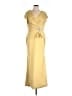 LanTing Bride Yellow Cocktail Dress Size 12 (estimated) - photo 1