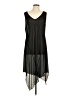 J Valdi 100% Polyester Black Casual Dress Size XL - photo 1