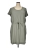 32 Degrees 100% Polyester Solid Gray Casual Dress Size XL - photo 1