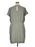 32 Degrees 100% Polyester Solid Gray Casual Dress Size XL - photo 2