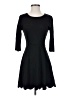 Lulus Solid Black Casual Dress Size S - photo 1