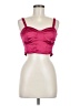 B.O.G Collective 100% Polyester Burgundy Sleeveless Top Size M - photo 1