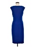 Chaps Solid Blue Cocktail Dress Size M - photo 2