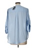 Torrid 100% Polyester Blue 3/4 Sleeve Blouse Size Lg Plus (0) - photo 2