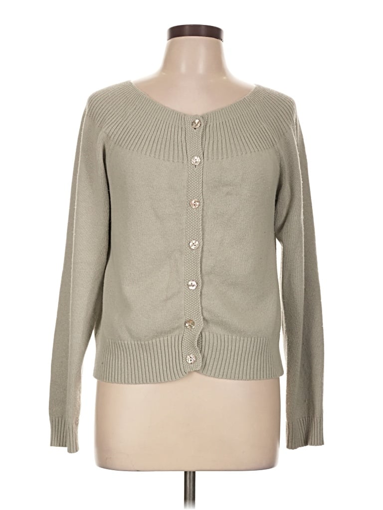 Pre-owned Sundance Cardigan Sweater In Tan