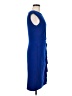 Chaps Solid Blue Cocktail Dress Size M - photo 4