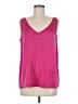 St. John Pink Sleeveless Top Size M - photo 1