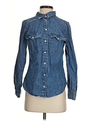 H&M Long Sleeve Button-Down Shirt (view 1)