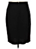 J.Crew Solid Black Wool Skirt Size 6 - photo 2