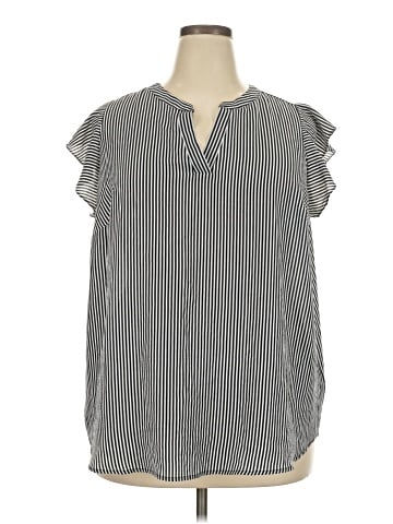 Adrianna Papell Short Sleeve Blouse (view 1)