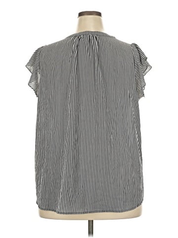 Adrianna Papell Short Sleeve Blouse (view 2)