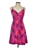 Mudd Paisley Pink Cocktail Dress Size S - photo 1