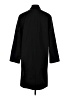Lands' End 100% Cotton Black Coat Size S - photo 2