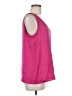 St. John Pink Sleeveless Top Size M - photo 4