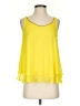 Jennifer Lopez 100% Polyester Yellow Tank Top Size XS - photo 1
