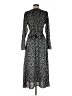 Vero Moda 100% Polyester Floral Black Casual Dress Size M - photo 2