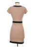 Derek Heart Color Block Tan Casual Dress Size S - photo 2