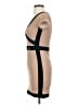 Derek Heart Color Block Tan Casual Dress Size S - photo 5