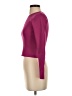 Happily Grey 100% Polyester Burgundy Cardigan Size S - photo 5