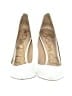 Sam Edelman 100% Leather White Heels Size 8 - photo 2