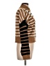 Unbranded Stripes Brown Turtleneck Sweater Size L - photo 4