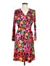 Alexia Admor Floral Orange Cocktail Dress Size M - photo 1