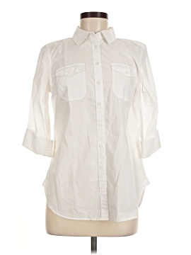 Talbots 3/4 Sleeve Button-Down Shirt (view 1)