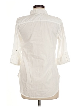 Talbots 3/4 Sleeve Button-Down Shirt (view 2)