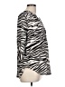 Torrid 100% Polyester Animal Print Ivory 3/4 Sleeve Blouse Size Lg Plus (0) - photo 4