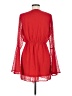 Boohoo 100% Polyester Red Cocktail Dress Size 6 - photo 2