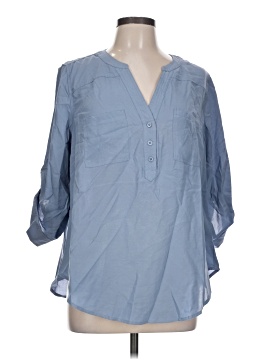 Torrid 3/4 Sleeve Blouse (view 1)