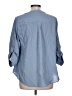 Torrid Blue 3/4 Sleeve Blouse Size Lg Plus (0) - photo 2
