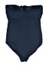 Seafolly Solid Blue One Piece Swimsuit Size 10 - photo 2