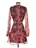 Bardot 100% Polyester Paisley Pink Cocktail Dress Size 4 - photo 2