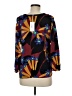 Corey Lynn Calter 100% Polyester Black 3/4 Sleeve Blouse Size M - photo 2