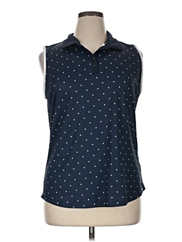 Lady Hagen Sleeveless Polo (view 1)