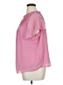 Torrid 100% Polyester Pink Short Sleeve Blouse Size 1X Plus (1) - photo 5